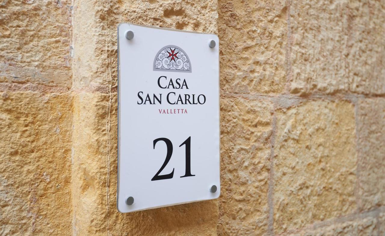 Casa San Carlo Lejlighed Valletta Eksteriør billede